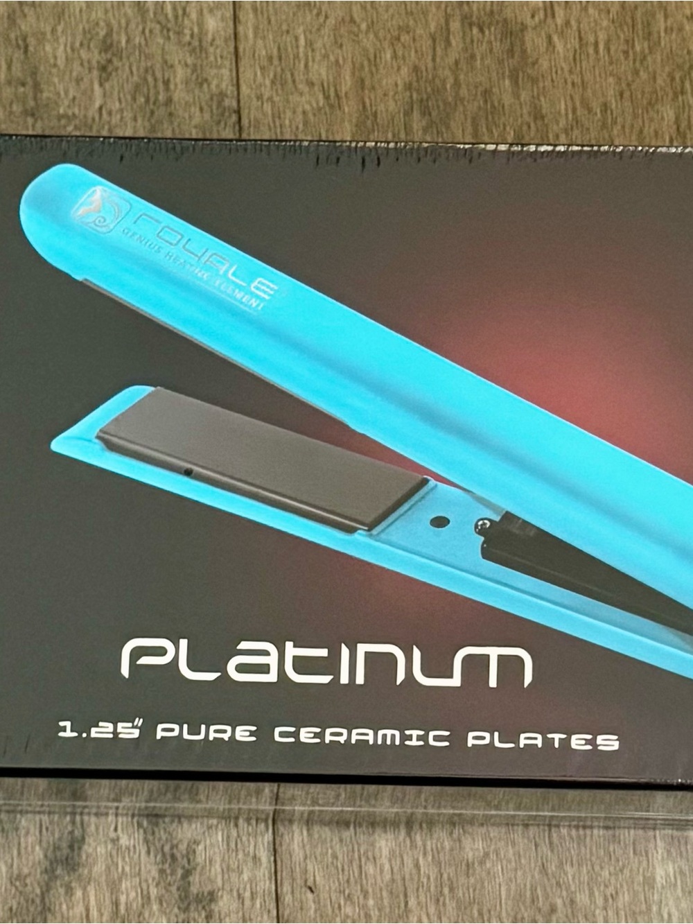 1.25" Ceramic Hair Straightener - Blue